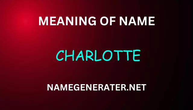 Meaning of Charlotte